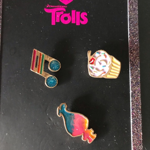 Betsey Johnson Trolls Pins - Picture 2 of 4